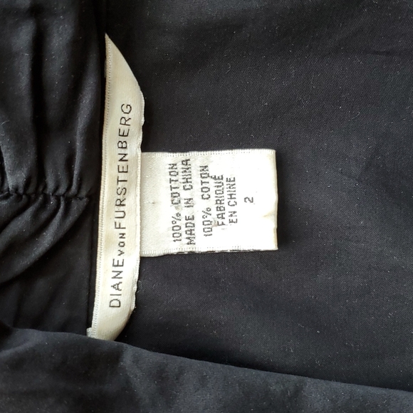 Diane Von Furstenberg Vern Wrap Dress Black - Picture 7 of 8